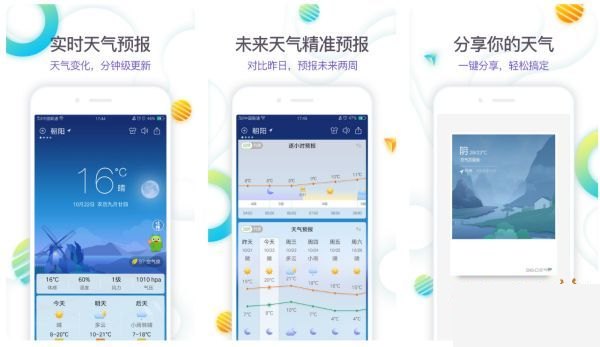 免费的天气预报app分享